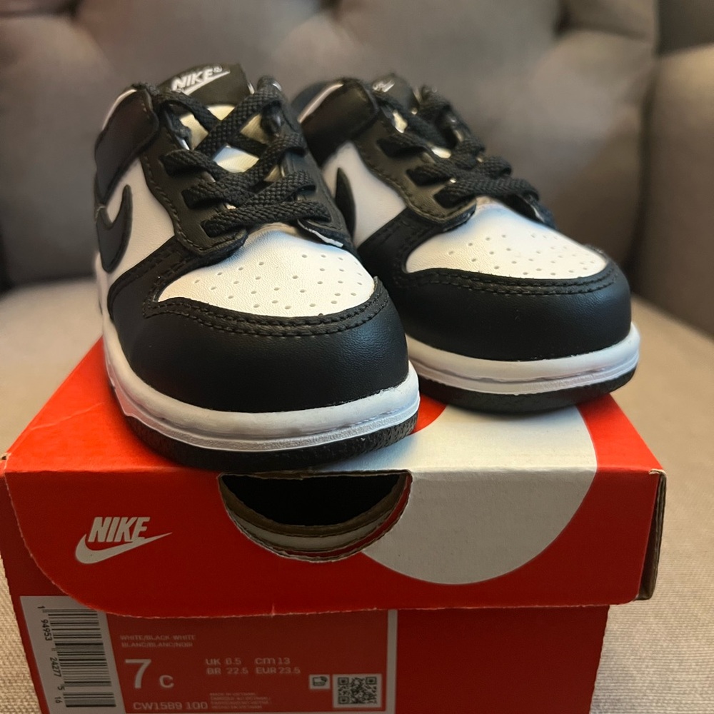 🆕 Nike Kids Dunk Low Panda